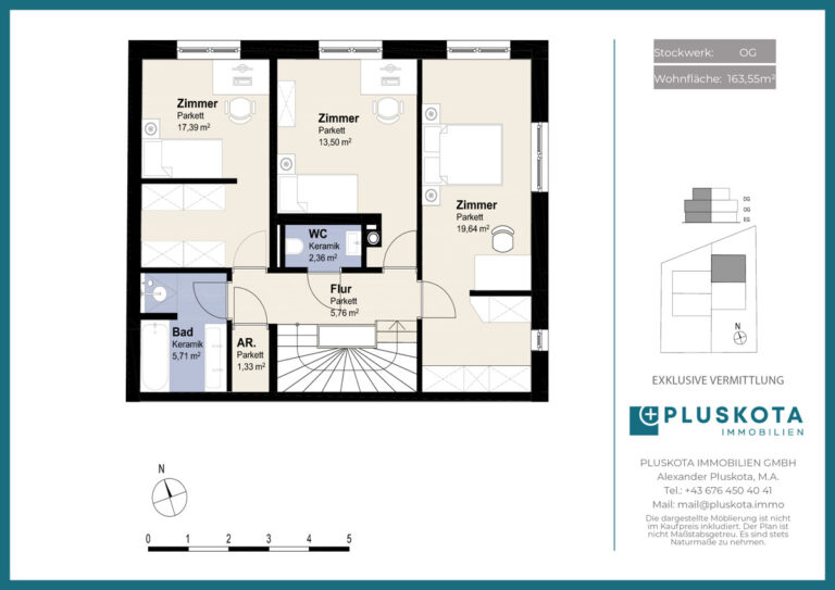 Vertriebsplan Haus 2 - OG