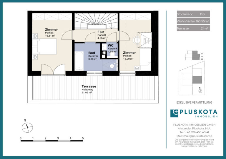 Vertriebsplan Haus 1 - DG