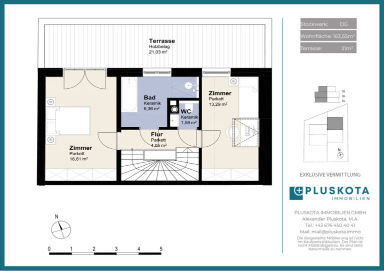 Vertriebsplan Haus 2 - DG