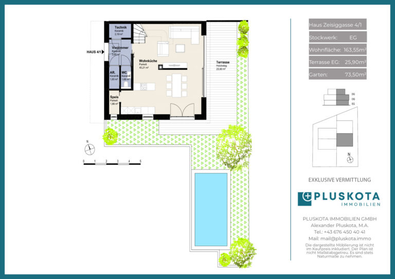 Vertriebsplan Haus 1 - EG